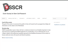 Tablet Screenshot of dsscr.nl